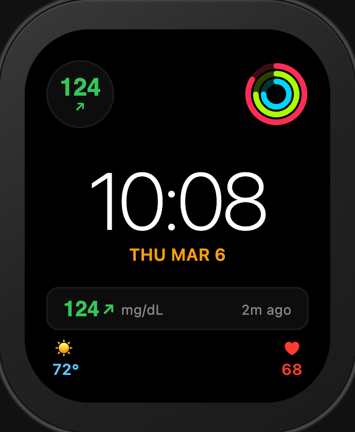 Modular Compact Watch face with LinkLoop complication
